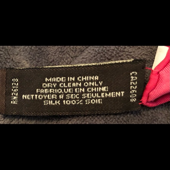 Coach Silk Scarf - Picture 3 of 3